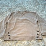 Madewell Brushed Side-Button Relaxed Sweatshirt Photo 2