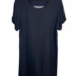 Vince Women’s Colorblock Black/Gray Shift Dress Size S Soft Comfy Lagenlook Photo 1