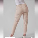Athleta Chelsea Lined Utility Jogger High Rise Cargo Pant Women’s Size 12 Cream Photo 2