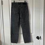 Abercrombie & Fitch Abercrombie & Fitch Mom Jeans High Rise Black Wash Size 26 Photo 3