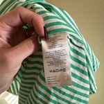 Maeve Anthropologie  The Bennet Buttondown Shirt Striped Edition Sz XL Green Photo 10