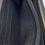 Gucci black pebbled leather full zip around wallet with box Photo 5