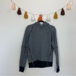 Lululemon Om & Roam Heather Gray Double Zip Hoodie Size 4 Photo 1