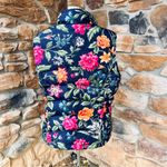 Lands' End  Floral Navy Down Vest Plus Size Women’s Size 18 Photo 10