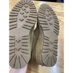 Coach New York Karson Wedge Boots Women's 6B Beige Suede Lace Up Ankle Booties Photo 8