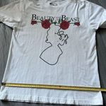 Disney Beauty and the Beast Shirt Womens Small White Photo 5