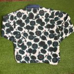 Vintage Sunflower Shirt Womens SM Denim Vibrant Floral Blouse Cotton Button Up Photo 5