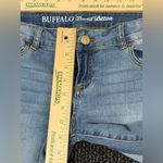 Buffalo David Bitton  Women's Size 29 Blue Capri Pants Stretch Photo 1