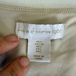 House of Harlow 1960 Beige size Large Bodysuit Shape wear Top Shirt V Photo 6