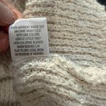 LA Hearts Nubby Chunky Tan Cream Crew Neck Sweater Cropped Size Small Photo 8