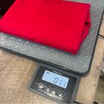 Nine Britton Red Scalloped Mini Dress Medium Niya Flared Sleeveless Halter NWT Photo 8