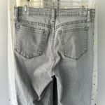 NYDJ Women's Light Gray Wash Embellished Mini Jewel Studs Denim Jeans Size 8P Photo 4
