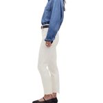Madewell NWT The Perfect Vintage Jeans High Rise Tile White Size 33 Photo 2