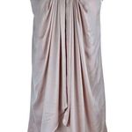 Diane Von Furstenberg Women's Pink Satin Sleeveless Dress Size 6 Photo 0