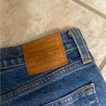Levi's Big E Wedgie Straight Leg Raw Hem Buttonfly Jeans Size: 26 Photo 11