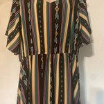 Wrangler  Black Multicolor High Low Dress Photo 2