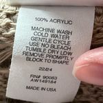 Fashion Bug  Women’s Beige and White Knit Pull Over Photo 5