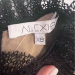 Alexis  - Becca Sleeveless Plisse Lace Minidress, Black Photo 6