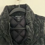 Athleta NWT  Whisper Featherless Velvet Vest Black Medium Petite Photo 2