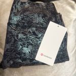 Lululemon Wunder Under High Rise Tight Shine Flourish Black Iridescent Foil Photo 5