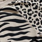 Wildfox Sweatshirt Baggy Jumper Easy Tiger NEW Oversized XS Leopard Photo 2