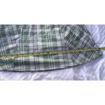 RSQ Vintage  Mini Skirt Women’s Size XL Plaid Green Squared Pull On Skirt Y2K Photo 4