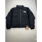 The North Face  Women’s 2000 Polar Nuptse Jacket Black Fleece NWT Small Photo 2