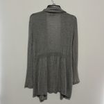 Joan Vass  Open Front Cardigan Light Grey EUC Photo 7