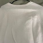 Athleta White/Cream Ribbed Crew Neck Sweater size XS or S Photo 3