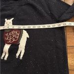 Loft  Women’s Navy Blue Llama Knit Crewneck Sweater Size Small Style 520610 Photo 5