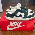Nike NIB Dunk Low - Green Snake - Pro Green Black Sail - Size 9 Photo 1