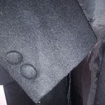 EXPRESS L Black Italian Wool Cashmere Coat Photo 7