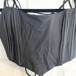 Lucy in the Sky Pointed Corset Top Black Womens L Lined Boning Whimsigoth Goth Photo 2