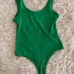 Urban Heritage St. Patrick’s Cute Glitter Green Graphic Tank Top Stretch Bodysuit Size S/M Photo 6