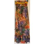 Eyeshadow  Strapless Ruffle Maxi Dress Photo 1