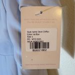 Birdy Grey  Devin Chiffon Maxi Dress in Ice Blue Size Small Photo 4