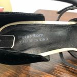 Peter Som  Women's Leather Strappy High Heel Black Size 41 Photo 7