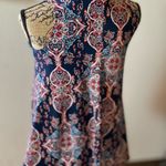 Amy Byer Mosaic Juniors top  Good Condition Photo 2