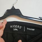 Lee  Riders Womens Black Trouser Pants Petite Sz 18P Stretch Comfort Casual Work Photo 3