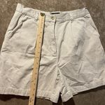 Sonoma  Shorts Womens Size 12 Khaki Beige High Rise Work Cotton Pockets Casual Photo 4