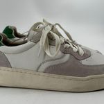 Soludos  The Roma Retro Sneakers Leather Tennis Lace Up Colorblock Kelly Green 10 Photo 3