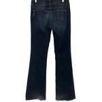 Paige Women's Hidden Hills Flare Blue Jeans Size 28 Long Photo 4