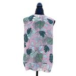 CAbi Style #5351 Peach Monstera Leaf Tropical Tank Photo 2