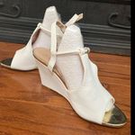 Forever 21 Forever Women's Ashlyn-56 Peep Toe Wedge High Heel Slingback Sandals - Size 9 Photo 2