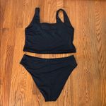 ANDIE  Bikini Set Tank Top 90s High Waisted Bottom‎ Black size XL NWT/NWOT Photo 1