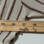 Ulla Johnson  Rosalind Dress in Cream Size 4 Women’s Striped Metallic Photo 11