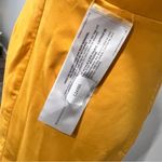 BCBGMAXAZRIA  Golden Yellow Mock Wrap Dress Size 6 SKU#C24395 Photo 5