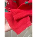 Merokeety  T-REX DINOSAUR all over UGLY CHRISTMAS TUNIC SWEATER Women’s L Photo 3