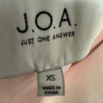 J.O.A. J.0.A. Pink floral high low overlapping maxi dress Photo 4