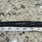 Brighton Black Leather Belt Silver Buckle Aztec Bead Square Design Pink Teal Med Photo 10